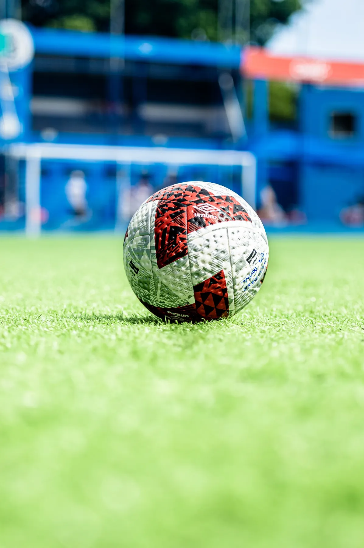 A bola em jogo