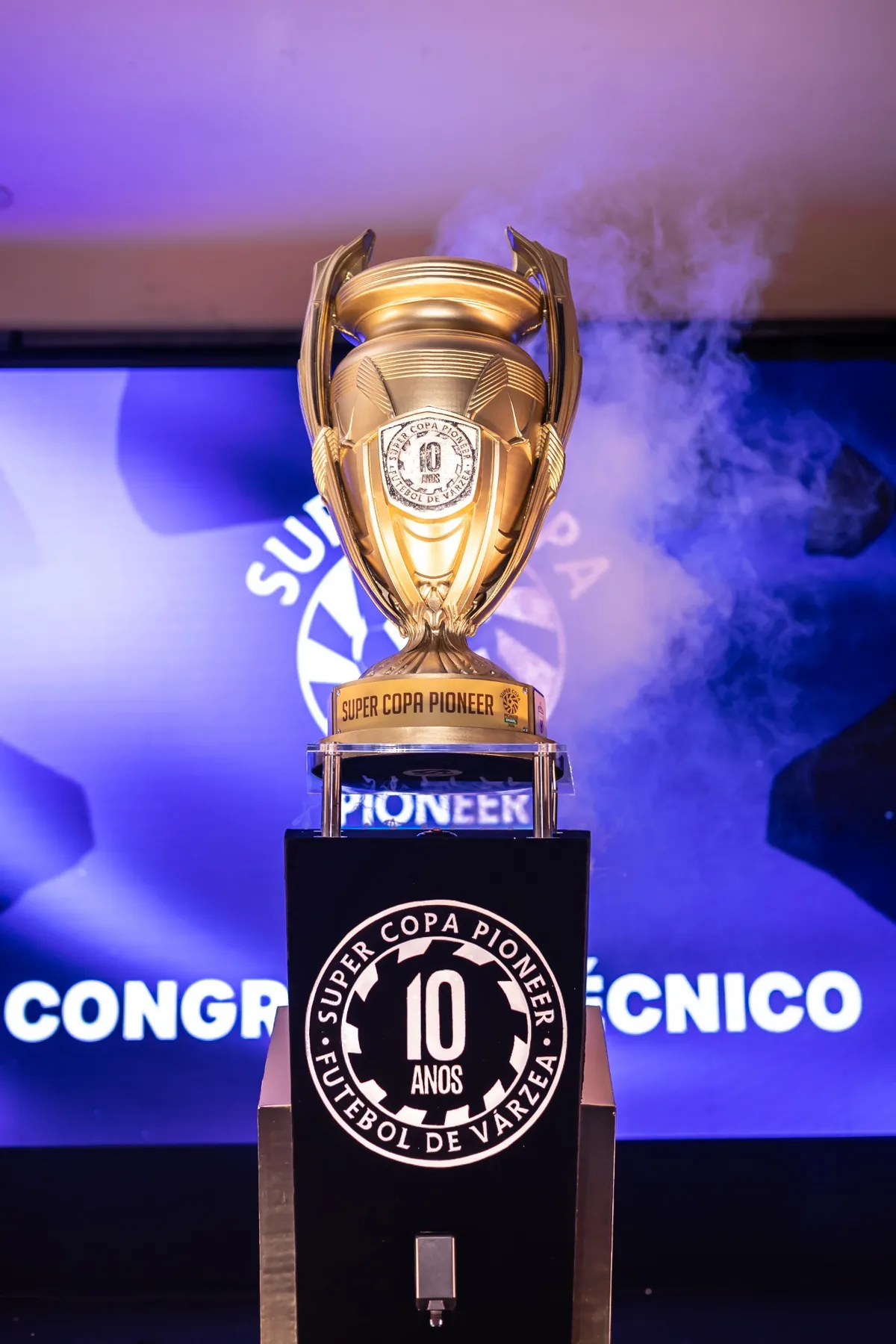 Taça no Congresso Técnico