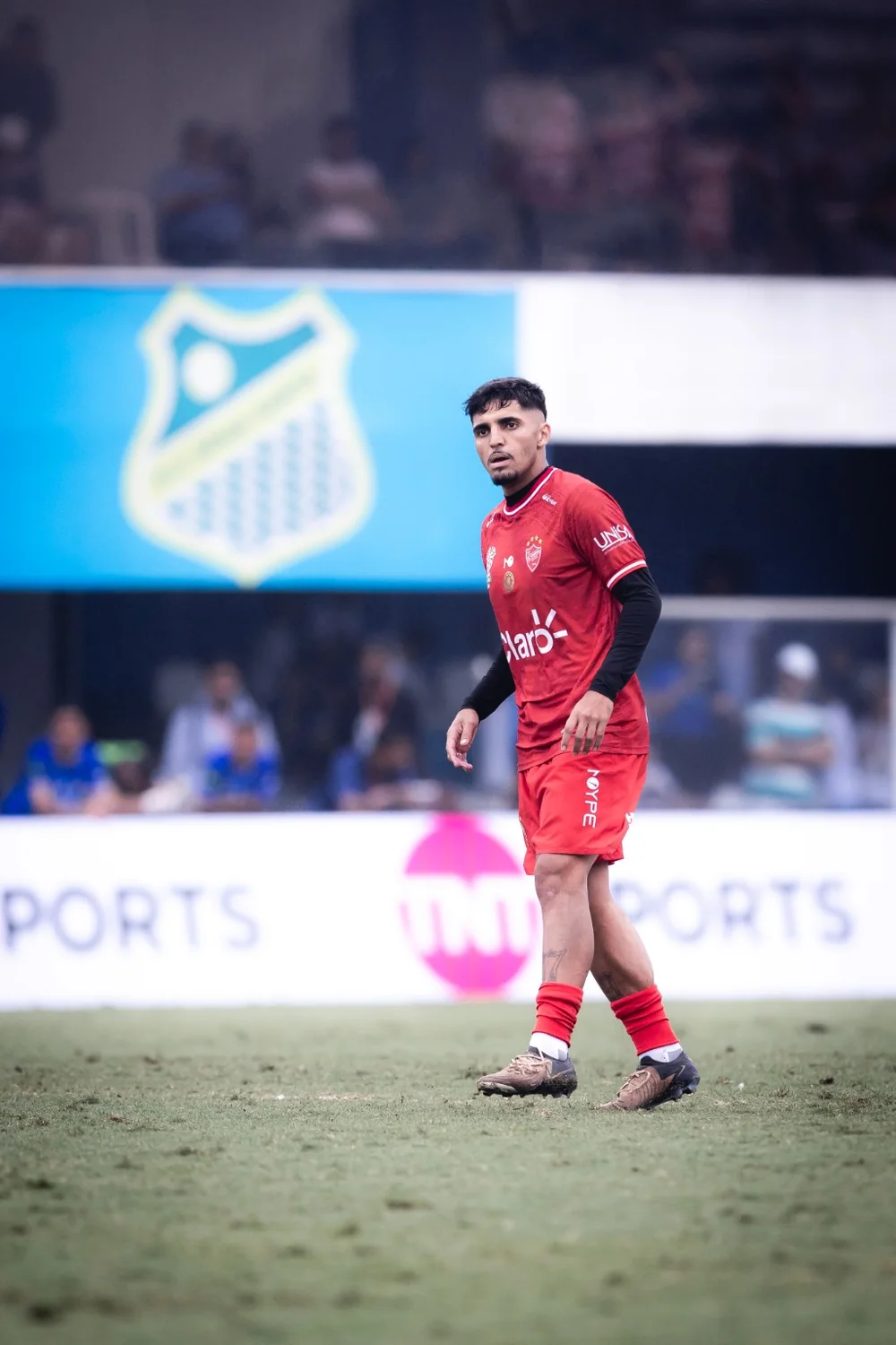 Atleta em campo