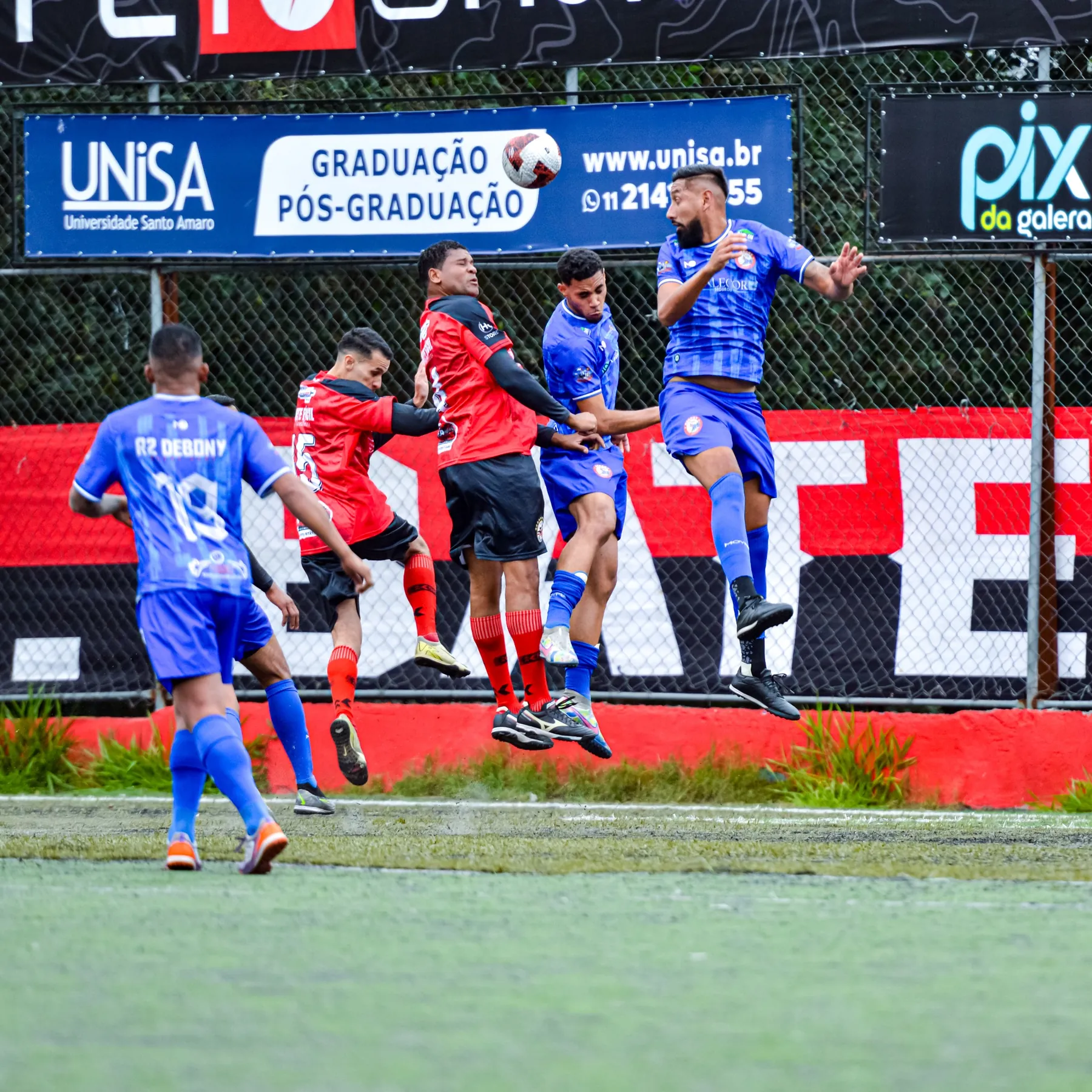 UNISA junto ao campo